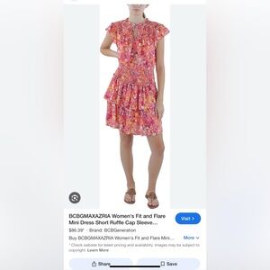 BCBGMAXAZRIA DRESS